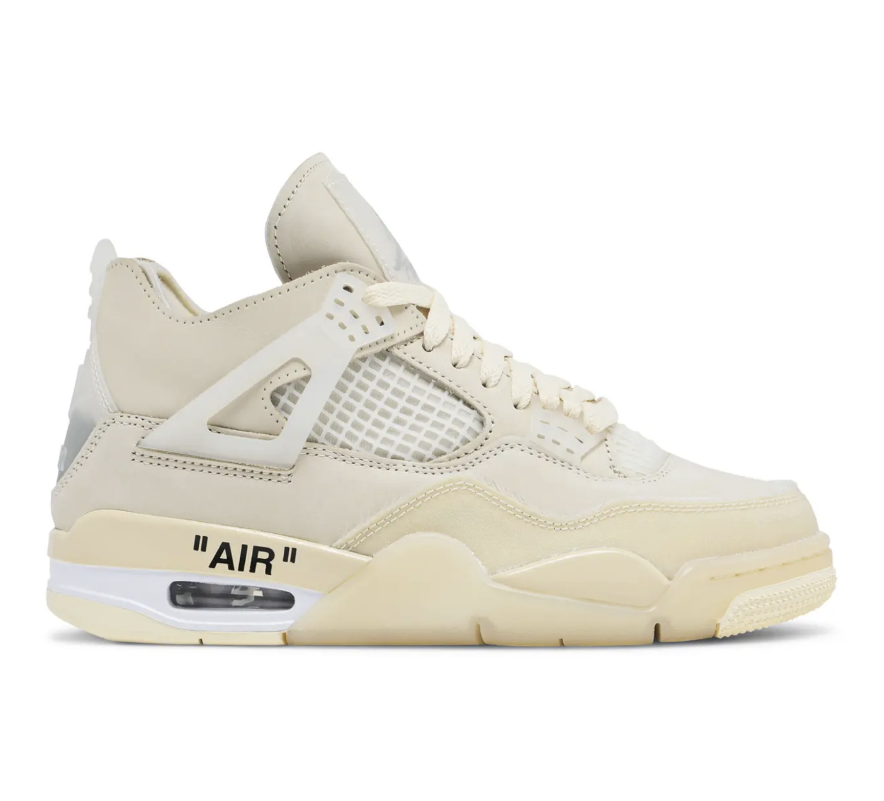 Off-White x Wmns Air Jordan 4 Retro SP 'Sail'